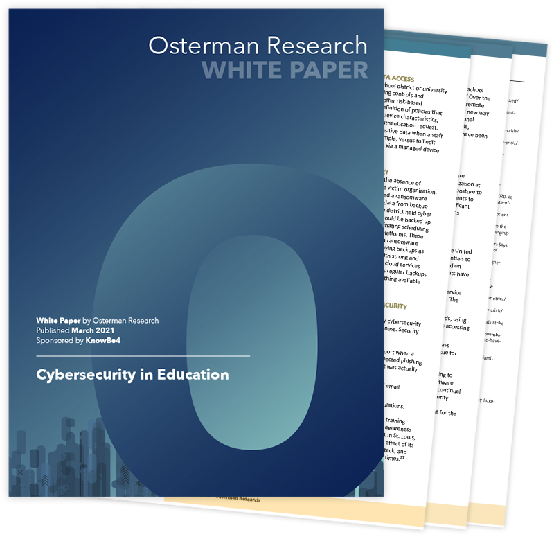 Whitepaper: Cybersecurity in Education